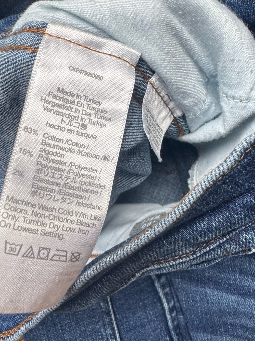 Madewell Women's Stovepipe Jeans Size 26 Medium Wash - Picture 12 of 12